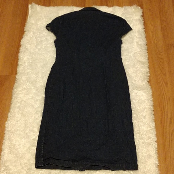 Talbot's Jean Sleeveless Dress sz 6 - Picture 4 of 4